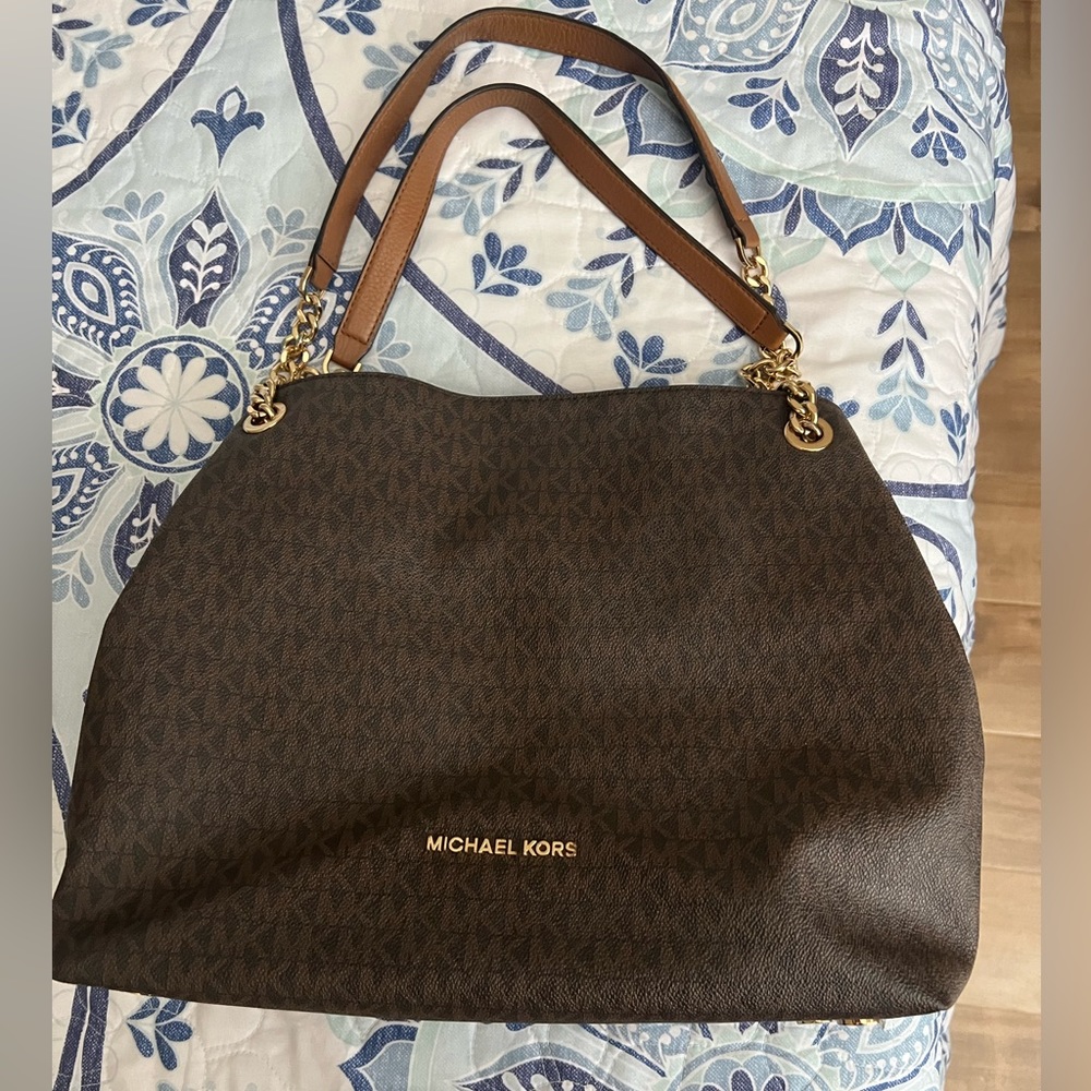 Michael Kors Leather Medium Satchel